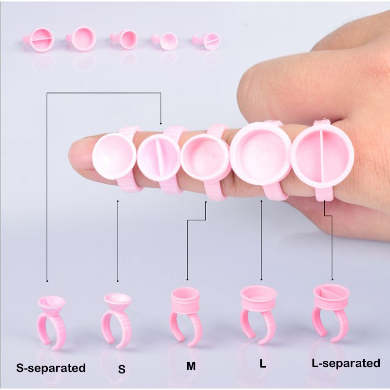 100pcs/bag Pink Pigment Caps R - đánh giá và giá Body Jewelry Tattoo