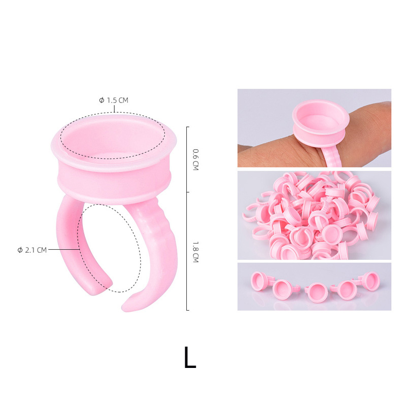 100pcs/bag Pink Pigment Caps R - đánh giá và giá Body Jewelry Tattoo