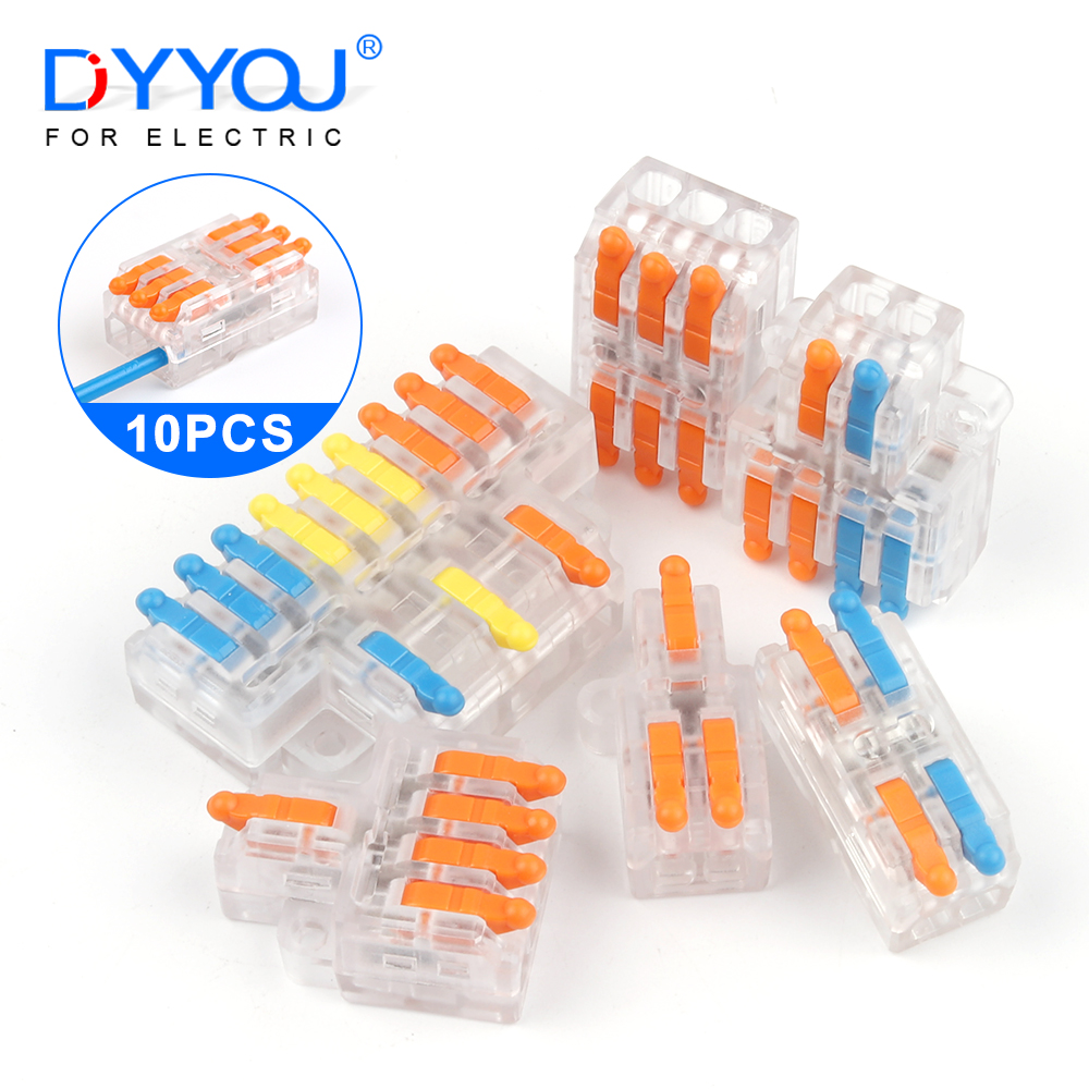 10PCS Quick Push-in Wire Conne - đánh giá và giá Threadless Push Pin
