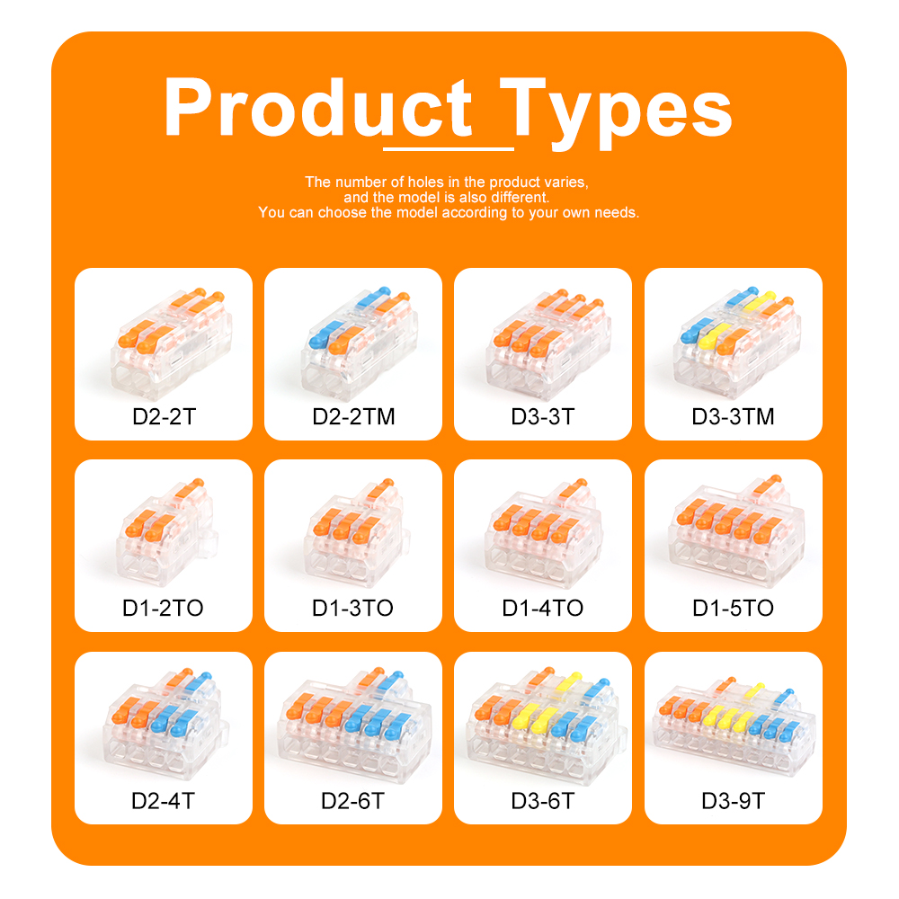 10PCS Quick Push-in Wire Conne - đánh giá và giá Threadless Push Pin
