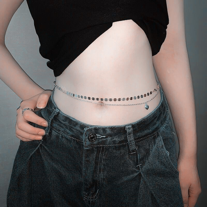 Fashion Simple Double Layer Be - đánh giá và giá Body Chain Jewelry