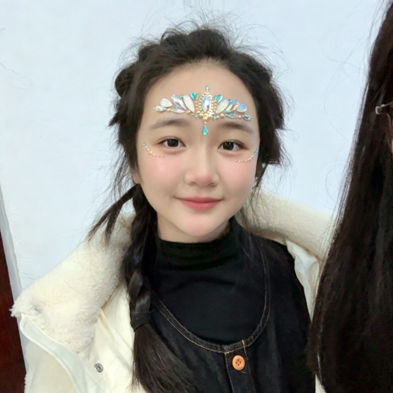 Y2K Face Rhinestones – Butterf - đánh giá và giá Body Jewelry Stickers