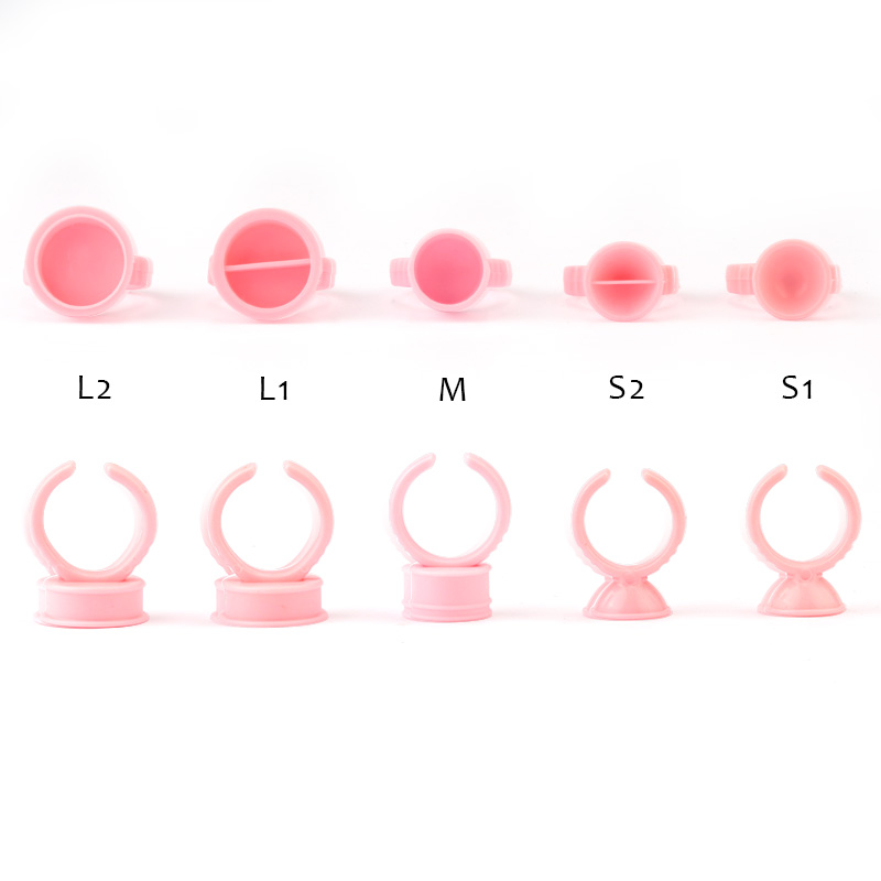 100pcs Disposable Glue Rings P - đánh giá và giá Body Jewelry Tattoo