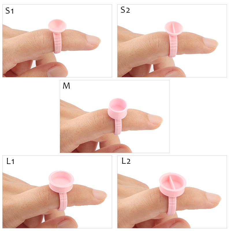 100pcs Disposable Glue Rings P - đánh giá và giá Body Jewelry Tattoo